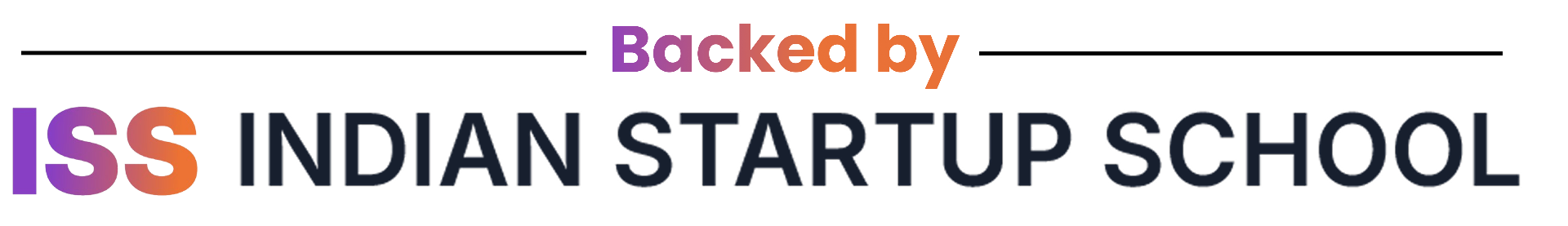 Backed by Indian Startup School